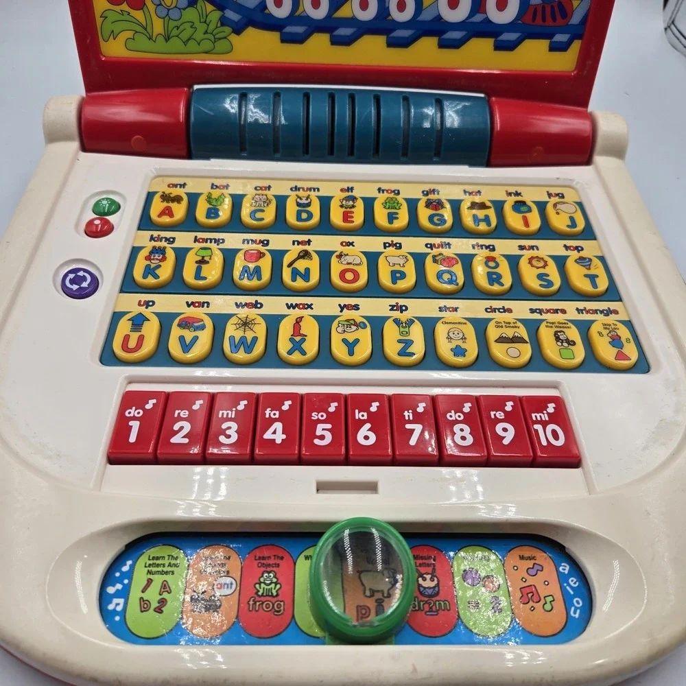 VTG 1995 VTech Little Smart Letter Fun with Phonics Educational Laptop‎ Tested